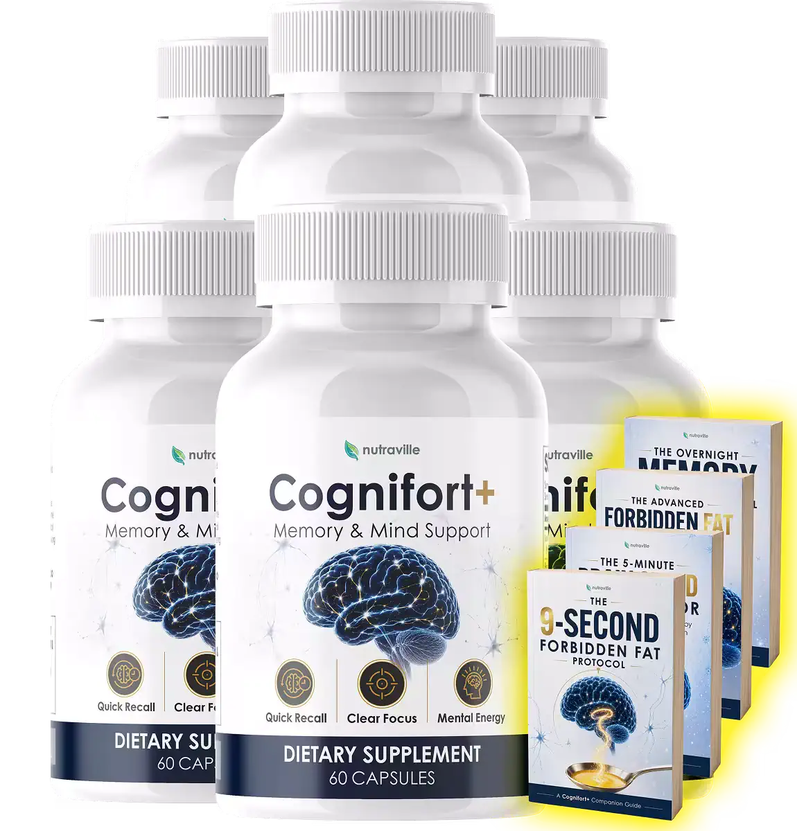 Cognifort+ — 6 Bottles